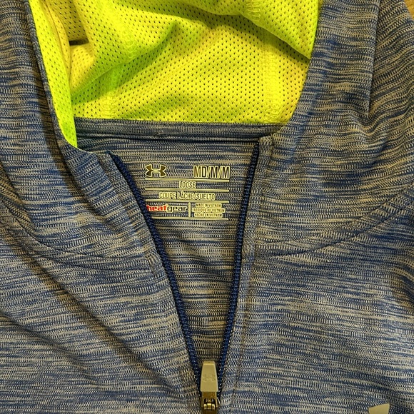 Mens Under Armor full zip hoodie - Picture 2 of 5